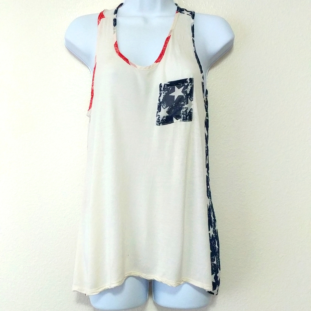 American Flag Tank Top